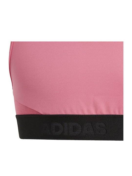 adidas Performance Alphaskin Παιδικό Μπουστάκι Ροζ