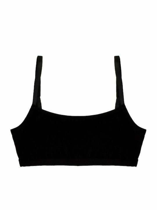 Minerva Kids' Bralette Black