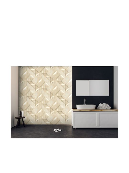 Wallpaper Onyx Vinyl Beige L1005xW53cm