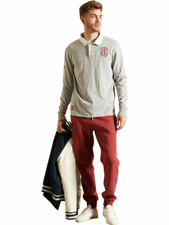 Sweatpants with Elastic Red
