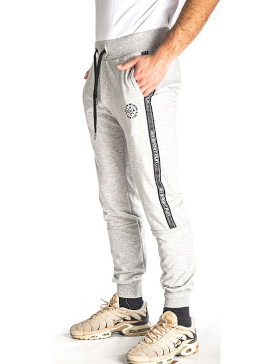 Paco & Co Men's Sweatpants with Rubber Gray