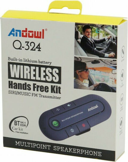 Andowl Sun Visor Bluetooth Car Kit (Multipoint) 9995219