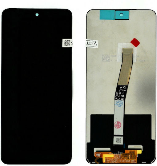 Οθόνη με Μηχανισμό Αφής για Redmi Note 9 Pro / Note 9s (Μαύρο)