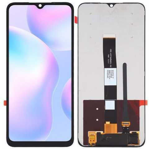 Екран със Сензорен Механизъм за Redmi 9A/9C - Редми 9А/9С (Черен)