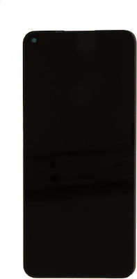 Mobile Phone Screen Replacement with Touch Mechanism for Redmi Note 9 (Black)