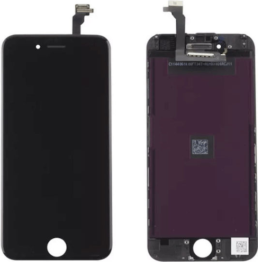 Οθόνη με Μηχανισμό Αφής για iPhone 6 (Μαύρο)