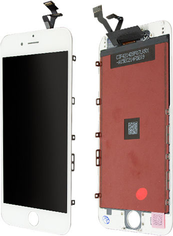 Οθόνη mit Touch-Mechanismus für iPhone 6 (Weiß)