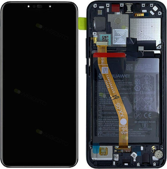 Οθόνη με Μηχανισμό Αφής για Huawei P Smart (Μαύρο)