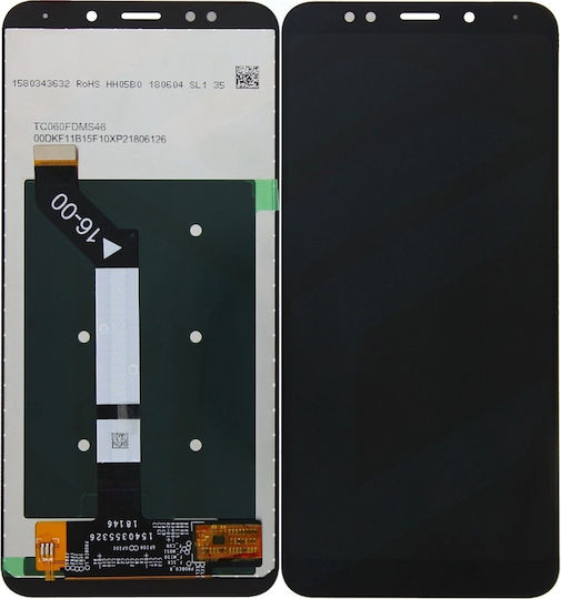 Οθόνη με Μηχανισμό Αφής για Redmi 5 Plus (Μαύρο)