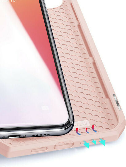 Dux Ducis Skin Pro Книга Изкуствена кожа Розов (iPhone 12 / 12 Pro)