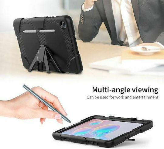 Survive Back Cover Ανθεκτική Μαύρη (Galaxy Tab S6 Lite 10.4)