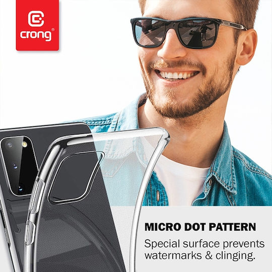 Crong Slim 0.8mm Back Cover Σιλικόνης 0.8mm Διάφανο (Galaxy Note 20)