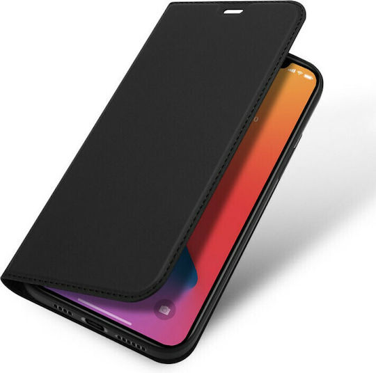 Dux Ducis Skin Pro Book Piele artificială Negru (iPhone 12 Pro Max)
