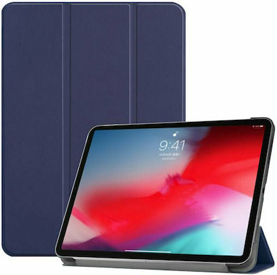 Tri-Fold Flip Cover Δερματίνης Navy (iPad 2019/2020/2021 10.2'')