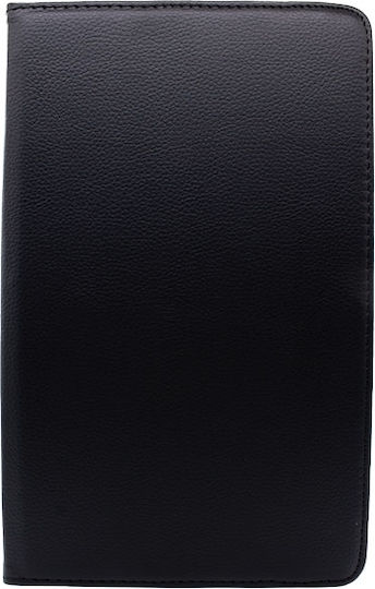 Flip Cover Rotativă Neagră (Galaxy Tab A 10.5 2018)
