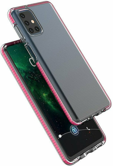 Hurtel Spring Back Cover Σιλικόνης 1mm Φούξια (Galaxy M31s)