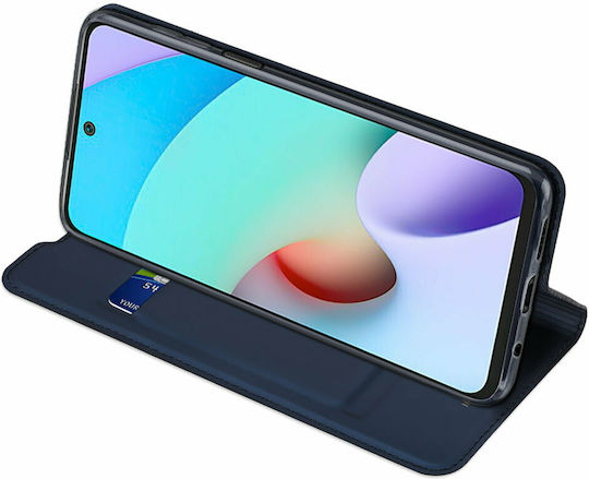 Dux Ducis Skin Pro Книга Изкуствена кожа Син (Redmi 10 / 10 2022)