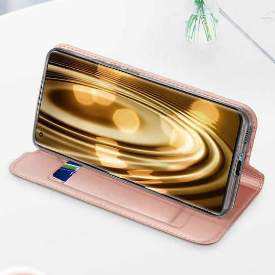 Dux Ducis Skin Pro Book Δερματίνης Μαγνητικό Ροζ (Xiaomi Mi 11)
