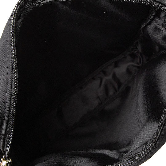 Guess Triangle Logo Backpack Τσάντα Μαύρη (Universal 10")