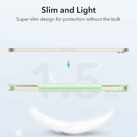 ESR Ascend Флип Капак Светлозелен (iPad mini 2021 / mini 2024)