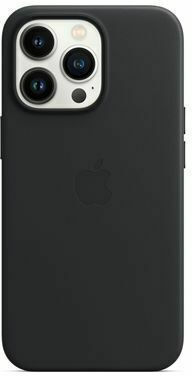 Apple Leather Case with MagSafe Задна корица Кожа Midnight (iPhone 13 Pro)