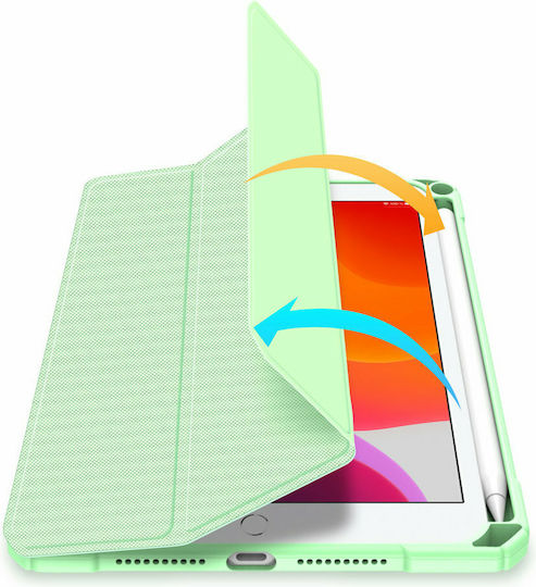 Dux Ducis Toby Flip Cover Δερματίνης Πράσινο (iPad mini 2021)