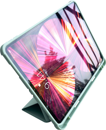 Hurtel Умен Флип Капак Зелен За iPad Air 2020/2022