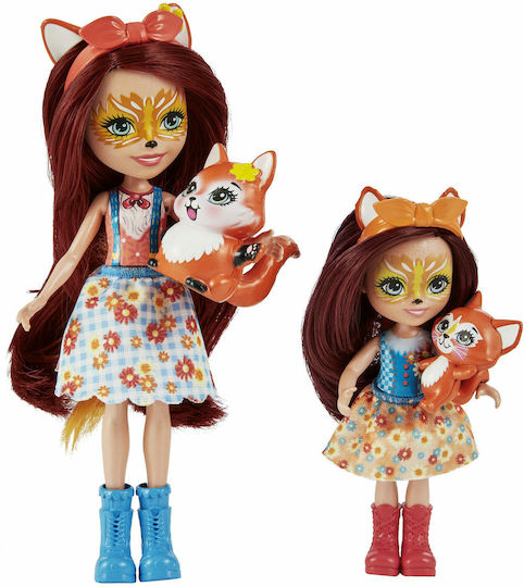 Mattel Felicity Fox, Flick Feana Fox & Mixte Кукла за 4+ години+ години 15см.
