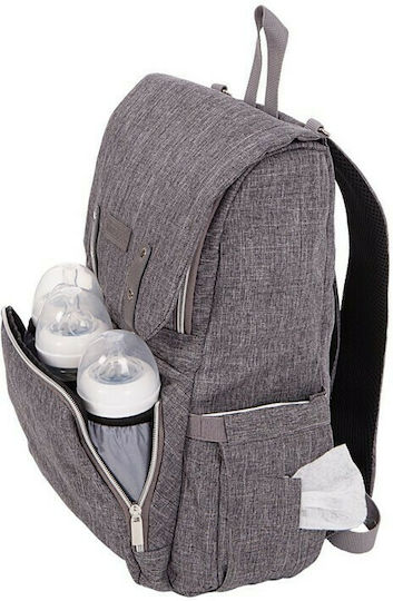 Kikka Boo Diaper Bag Caira Light Grey
