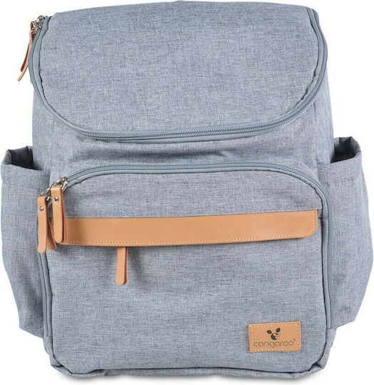 Cangaroo Diaper Bag Megan 108358 Grey 43x37x46cm.