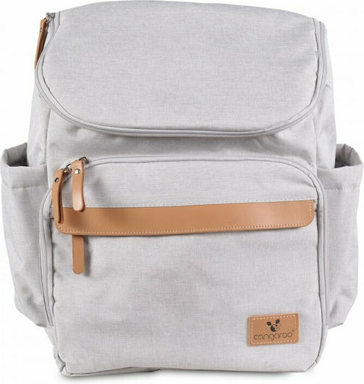 Cangaroo Diaper Bag Megan 108358 Grey 43x37x46cm.