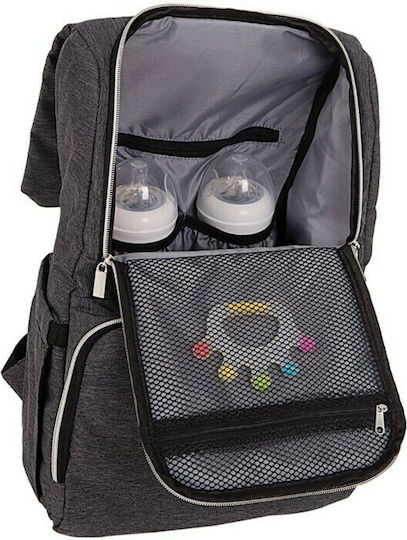 Kikka Boo Diaper Bag Caira Dark Grey 57cm.