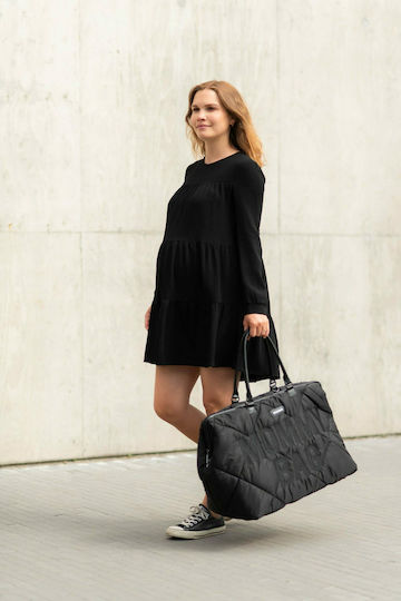 Childhome Shoulder/Hand Diaper Bag Mommy BR75833 Black 55x30x40cm.