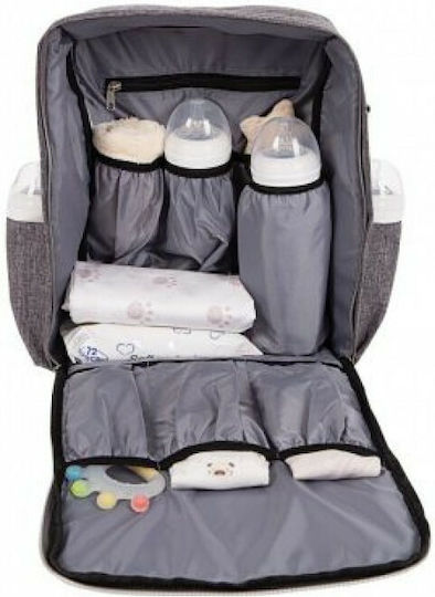 Kikka Boo Shoulder/Hand Diaper Bag Ivy Black 38x17x41cm.