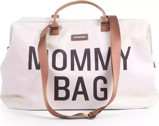 Childhome Shoulder/Hand Diaper Bag Mommy Off White 55x30x30cm.