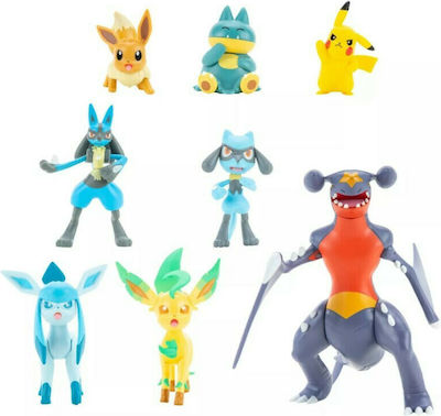 Jazwares Miniature Novelty Toy Pokemon Battle Ready for 4+ Years Old