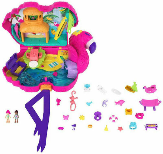 Mattel Flamingo Party Polly Pocket For 4+ Years (Miscellaneous Designs)