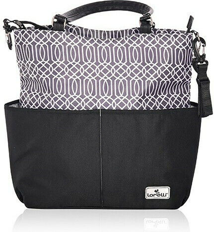 Lorelli Shoulder/Hand Diaper Bag Laura Grey 43cm.