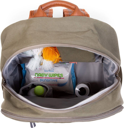 Childhome Diaper Bag Daddy Khaki 36x48cm.