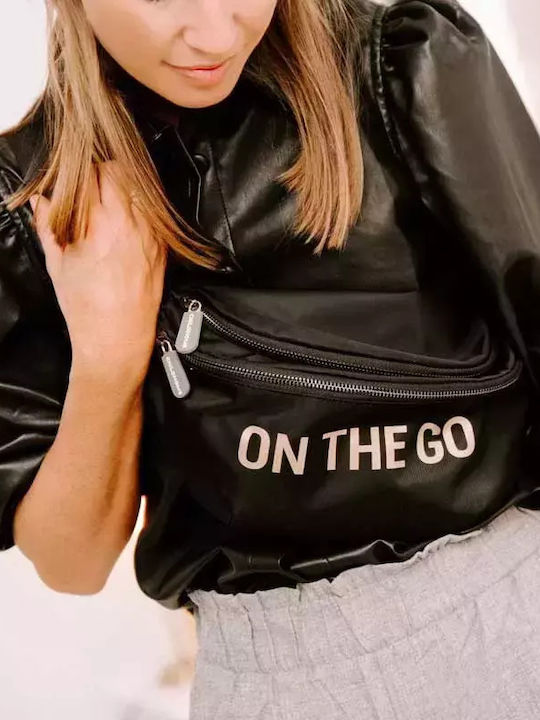Banana On The Go Γυναικείο Τσαντάκι Μέσης Μαύρο