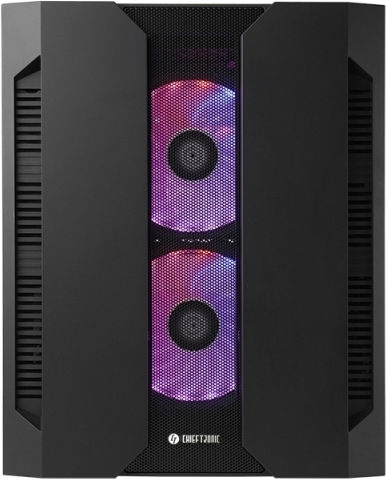 Chieftec Chieftronic M2 Gaming Mini Tower Κουτί Υπολογιστή με Πλαϊνό Παράθυρο Μαύρο