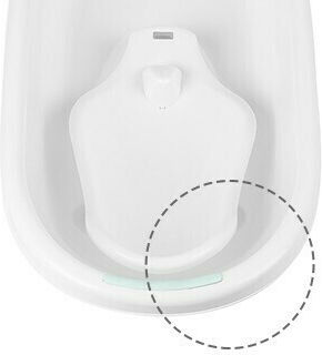 Kikka Boo Baby Bath Dori with Thermometer Pink
