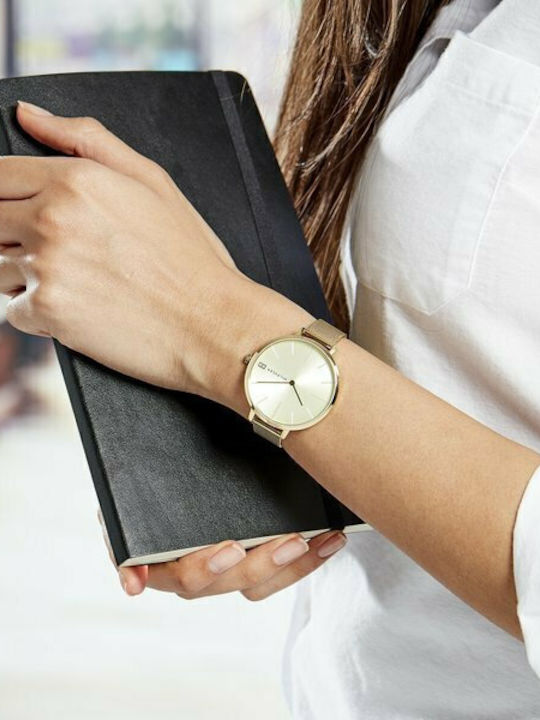 Tommy Hilfiger Project Zendaya Women's Watch with Gold Metal Bracelet