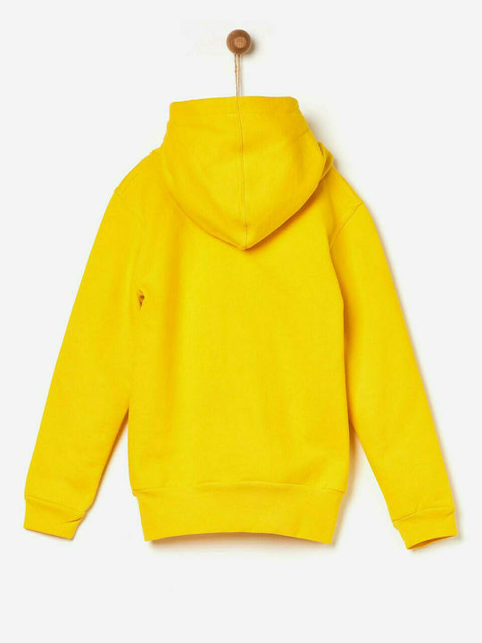 Yell Oh! Kids Sweatshirt with Hood Yellow