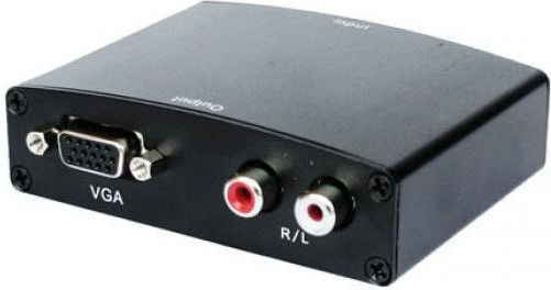 Techly Konverter HDMI weiblich zu RCA / VGA weiblich 1Stück IDATA CN-VGA
