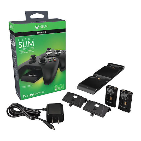 PDP Ultra Slim Charge System Stație de încărcare pentru 2 controllere XBOX One Negru
