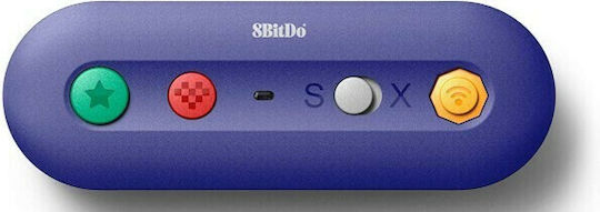 8Bitdo Adaptor Controler GBros pentru Switch Violet