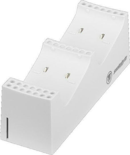 Snakebyte Twin:Charge SX Charging Station for 2 controllers Xbox Series X/S White