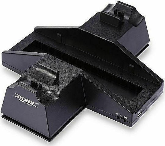 Dobe PS4 Pro Multi-functional Charging & Cooling Stand Βάση Φόρτισης για 2 χειριστήρια PS4 Μαύρη TP4-837