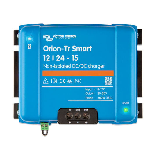 Victron Energy Orion-Tr Smart 12/24-15 Isolated Convertoare de tensiune DC/DC 24V la 12V